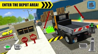 Truck Driver: Depot Parking Simulator screenshot 0