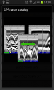 GPR scan catalog screenshot 0