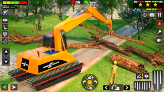 excavator konstruksi jalan 3d screenshot 3