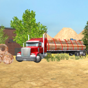 Steel Transport Truck 3D Icon