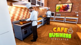 Cafe Business Sim - Restoran screenshot 1