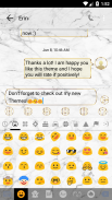 SMS Messages Marble White Theme screenshot 4