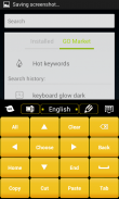 Yellow Keyboard screenshot 5