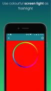 Free Flashlight App - Front / Back / Screen Light screenshot 5