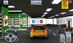 चलाना थ्रू सुपरमार्केट: खरीदारी मॉल कार ड्राइविंग screenshot 20