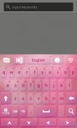 Warna pink Keyboard screenshot 1