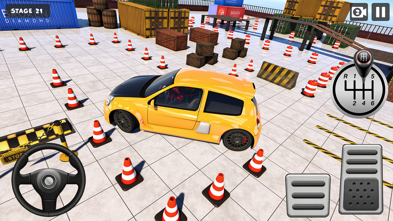 Jogo de Estacionamento de Carros Condução de Carros versão móvel