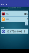 Bitcoin x Albanian Lek screenshot 2