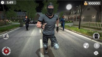 Crime City Thief Simulator: Permainan Robbery Baru screenshot 4