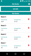 Stock Average Price Calculator screenshot 1