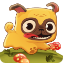 Pug Run Icon