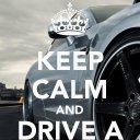 Keep Calm and love Cars Icon