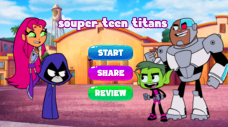 Teen titans Game adventure screenshot 0