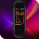 Mi4Watch - WatchFace for Xiaomi Mi Band 4 Misfits