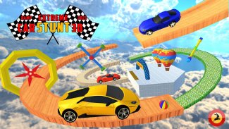 Extreme Car Stunt 3D: Stunt driving games 2021 screenshot 0