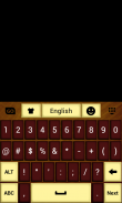 चॉकलेट कीबोर्ड screenshot 2