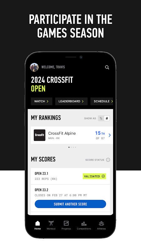 Crossfit cheap watch app