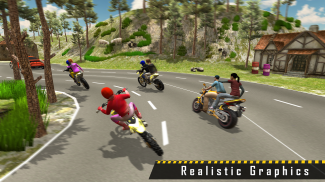 Sports Bike Taxi Sim 3D - Free Taxi Driving Games screenshot 5