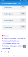 Trending Hashtags for Instagra screenshot 5