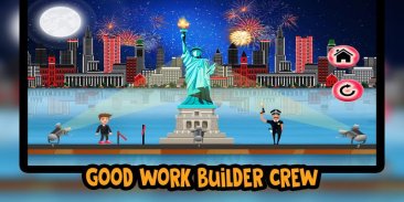 Statue of Liberty Construction – Monument Builder screenshot 0