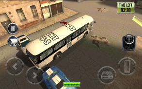 警车与货车巴士停车 screenshot 3
