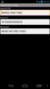 UID Lookup for Android screenshot 1