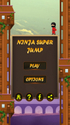 Ninja Super Jump Lite screenshot 1