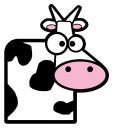 Crazy Cow Icon