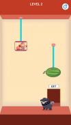 Rescue Kitten - Rope Puzzle - Cat Collection screenshot 4