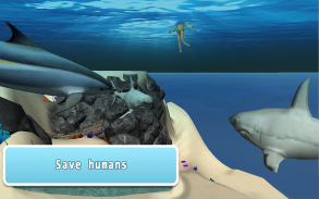 Ozean Dolphin Simulator 3D screenshot 2