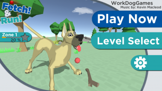 Dog 3D Fetch and Run screenshot 0