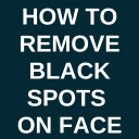 How to Remove Black Spots on Face Icon