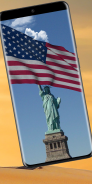3D US Flag Live Wallpaper screenshot 4