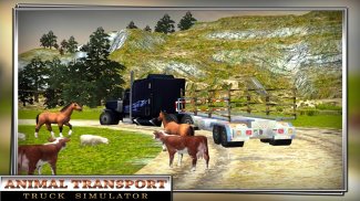 Offroad Animal Transport Truck screenshot 14