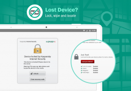 Kaspersky Mobile Antivirus: AppLock & Web Security screenshot 2