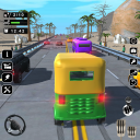 Tuk Tuk Rickshaw:  Auto Traffic Racing Simulator Icon