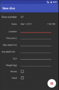 Divetool - scuba dive app screenshot 0