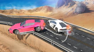 Chained Cars against Ramp screenshot 5