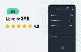 Teste de velocidade internet screenshot 4