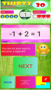 THIRTY: Operation on Integers Game screenshot 3