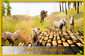 War of Jungle King : Lion Sim screenshot 1