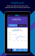 YOcoin wallet, beta version screenshot 1