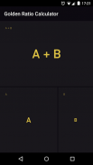 Golden Ratio Calculator screenshot 2