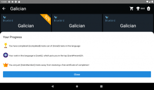 Galician Language Tests screenshot 13
