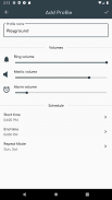 Profile Manager - Volume Control & Scheduler screenshot 4