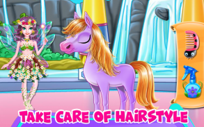 Fairy Horse Braided Hairstyles screenshot 5