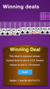 Spider Solitaire screenshot 3