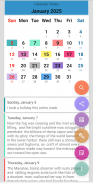 Calendario Note screenshot 3