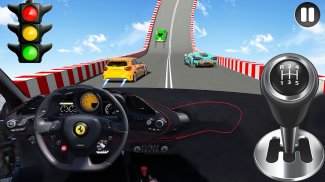 Futuristic gt ramp stunts Game screenshot 0