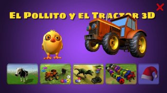 El Pollito y el Tractor 3D screenshot 1